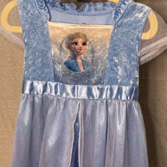 Disney - Frozen II - Elsa - Girls Sleeveless Sleep Dress - Size 4T - Picture 2 of 5
